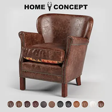 OM Кресло Профессор, тёмные ножки. Professor Chair, Antique Oak