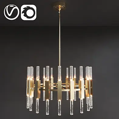 Palomar Small Rotating Chandelier