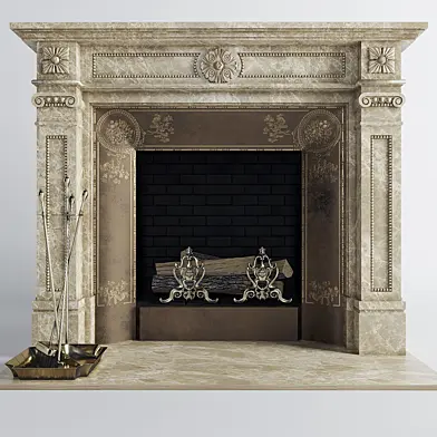 Classic fireplace
