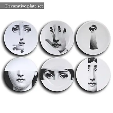 Decorative plate set 7