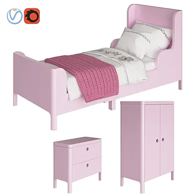 Ikea BUSUNGE light pink