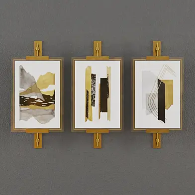 Gold Frame Set