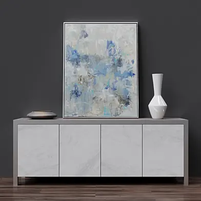 Decorage Marble Door Entertainment Console + Rainy Day