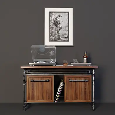 Тумба в стиле лофт - Cupboard loft