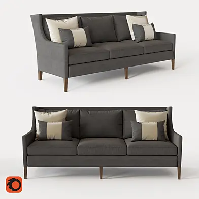 SLOAN WINGBACK UPHOLSTERED SOFA
