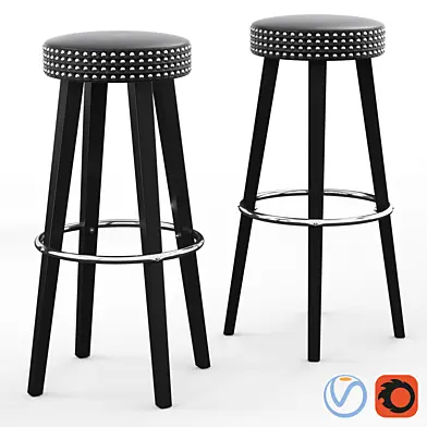 Franklin Wooden Bar Stool
