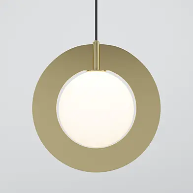 Plane - round pendant light by Tom Dixon
