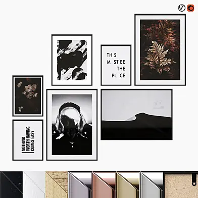 Poster Set "Nothing Comes"