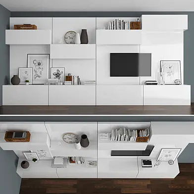TV stand set 022