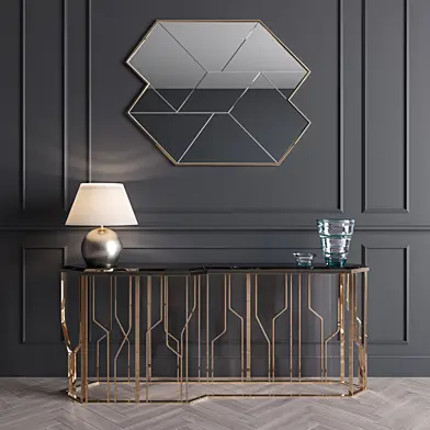 Ginza Longhi Console - Vray Material