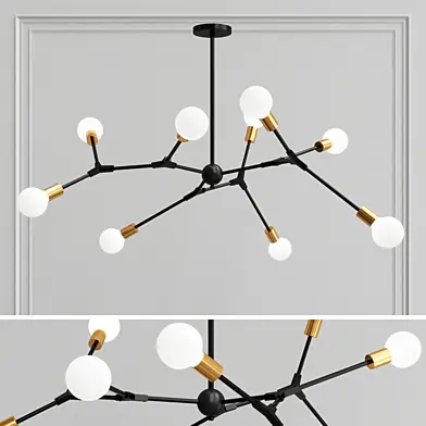 Spiral Structure Ceiling Lights