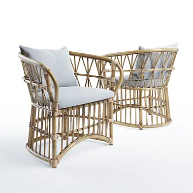 San Francisco rattan chair