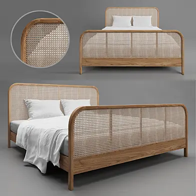 Rattan Bed