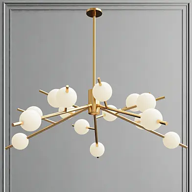 Modern Minimalist Design Chandelier Globe