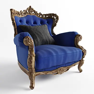 3 colors classic armchair