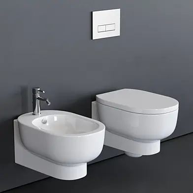GALASSIA M2 55 Wall-Hung WC art. 5245 art. 5246