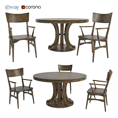 Modern tables and chairs