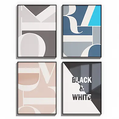 InteriorsHome Poster Set 36