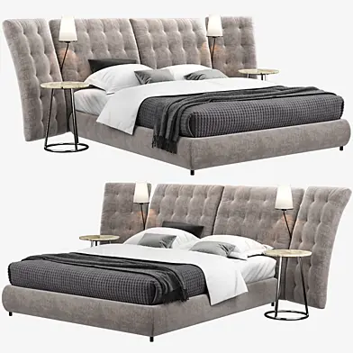 Angle FLOU bed
