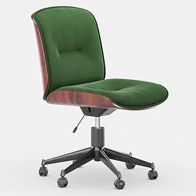 Set of Eight Italian Swivel Chairs by Ico Parisi for MIM Roma, 1960s