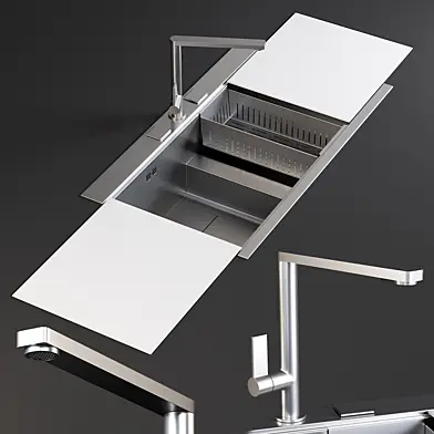 Sink Linea Mixer Smeg