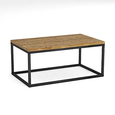 Журнальный столик в стиле лофт / loft coffee table