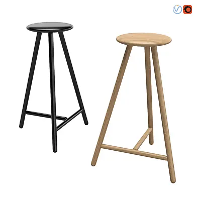 NIKARI Linea Perch Bar Stool