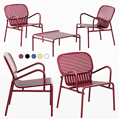 Week-End Outdoor Armchair + Outdoor Coffee Table