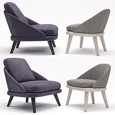 Minotti Lawson Legs Armchair