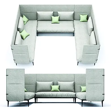 Jaan Silent диван от Walter Knoll.