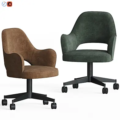 Colette Office Chair Baxter Armchair