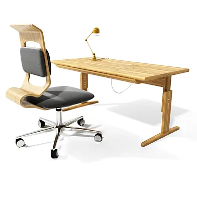 Children and office furniture
