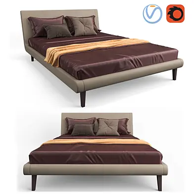 Upholstered Platform Bed