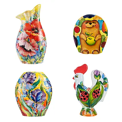 Ceramic figurines. Turov ART