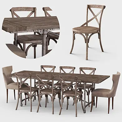 Traditional dining set