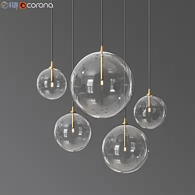 Glass Globe Pendant 150 Schwung Home
