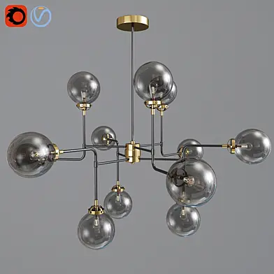 Mid-Century Parlor Chandelier