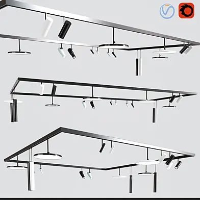 Ceiling Track Light Project 02