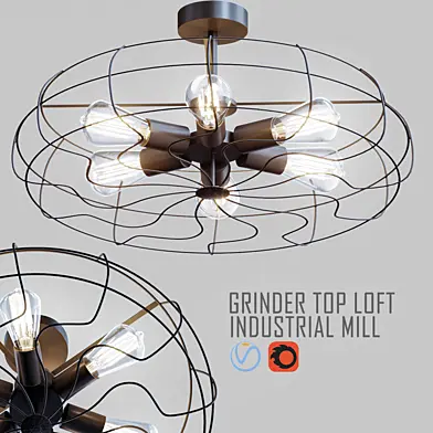 Grinder Top Loft Industrial Mill