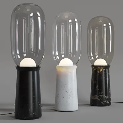 Torch floor lamp by Collection Particuliere