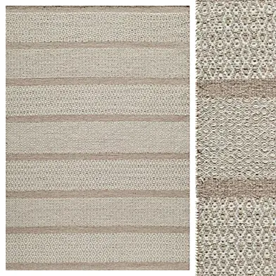 Sandy Tan/Ivory Area Rug
