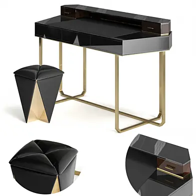 Luxxu WALTZ DESK PRISMA STOOL