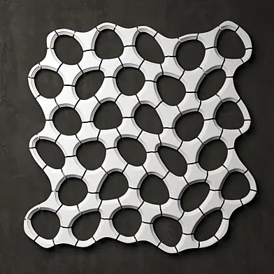 Бионика панель овальные отверстия / Bionics panel oval holes