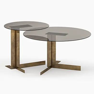Atlantide coffee & side table