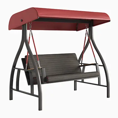 NOFI OUTDOOR SWING CHAIR Black