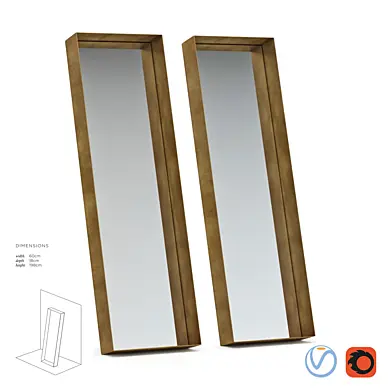 De Castelli Frame Mirror