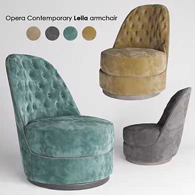 Armchair Leila Opera Contemporary