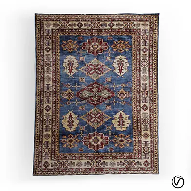 Blue Color Tribal Shirvan Rug