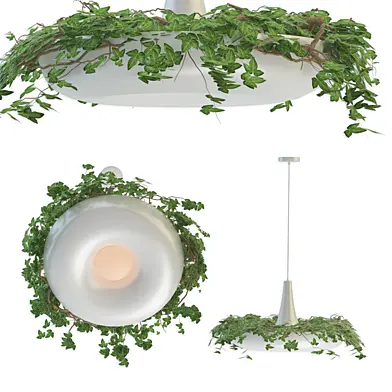 Babylon Light Hanging Lamp Planter