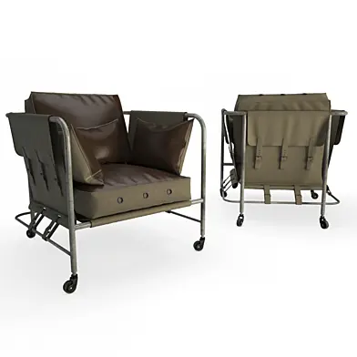 Darwin Military Arm chair